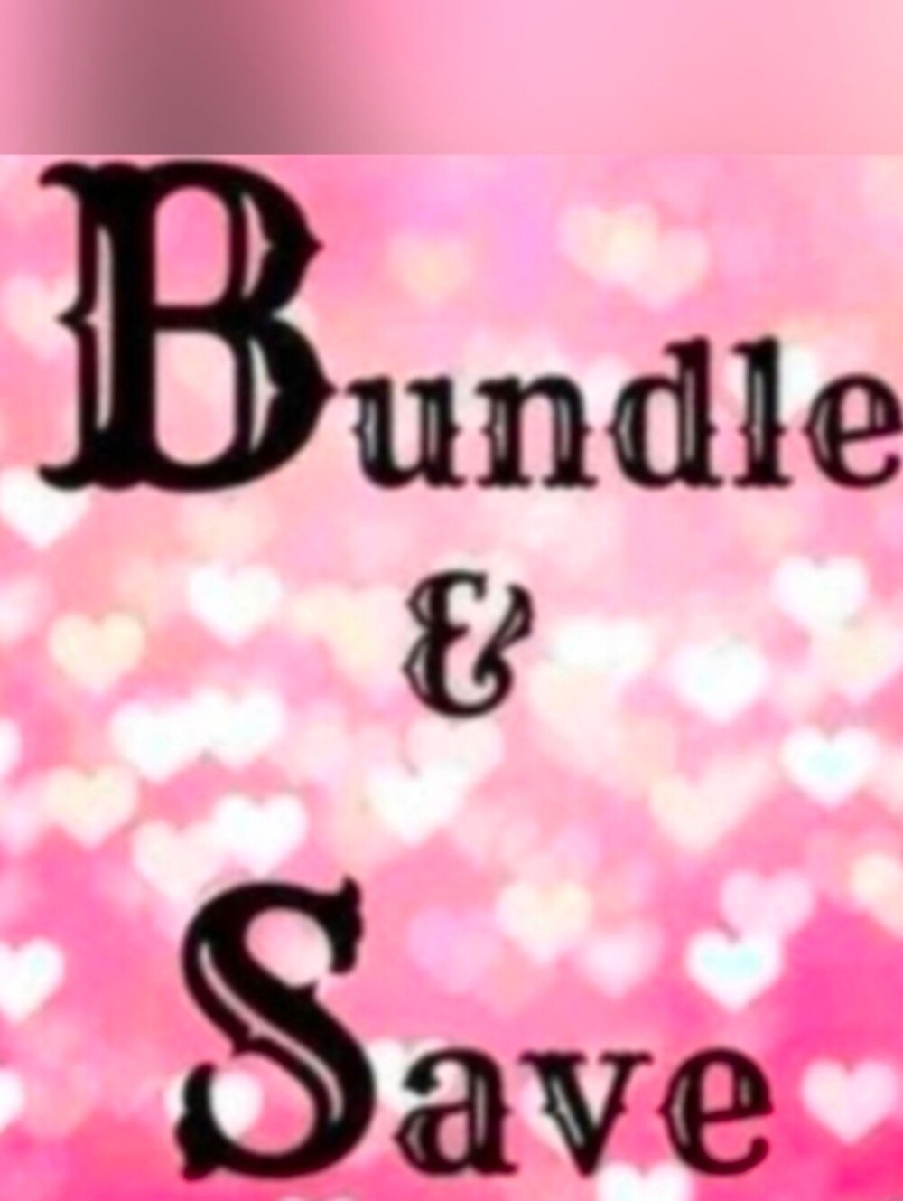 Bundle 2 or more items and get 20% off entire order!